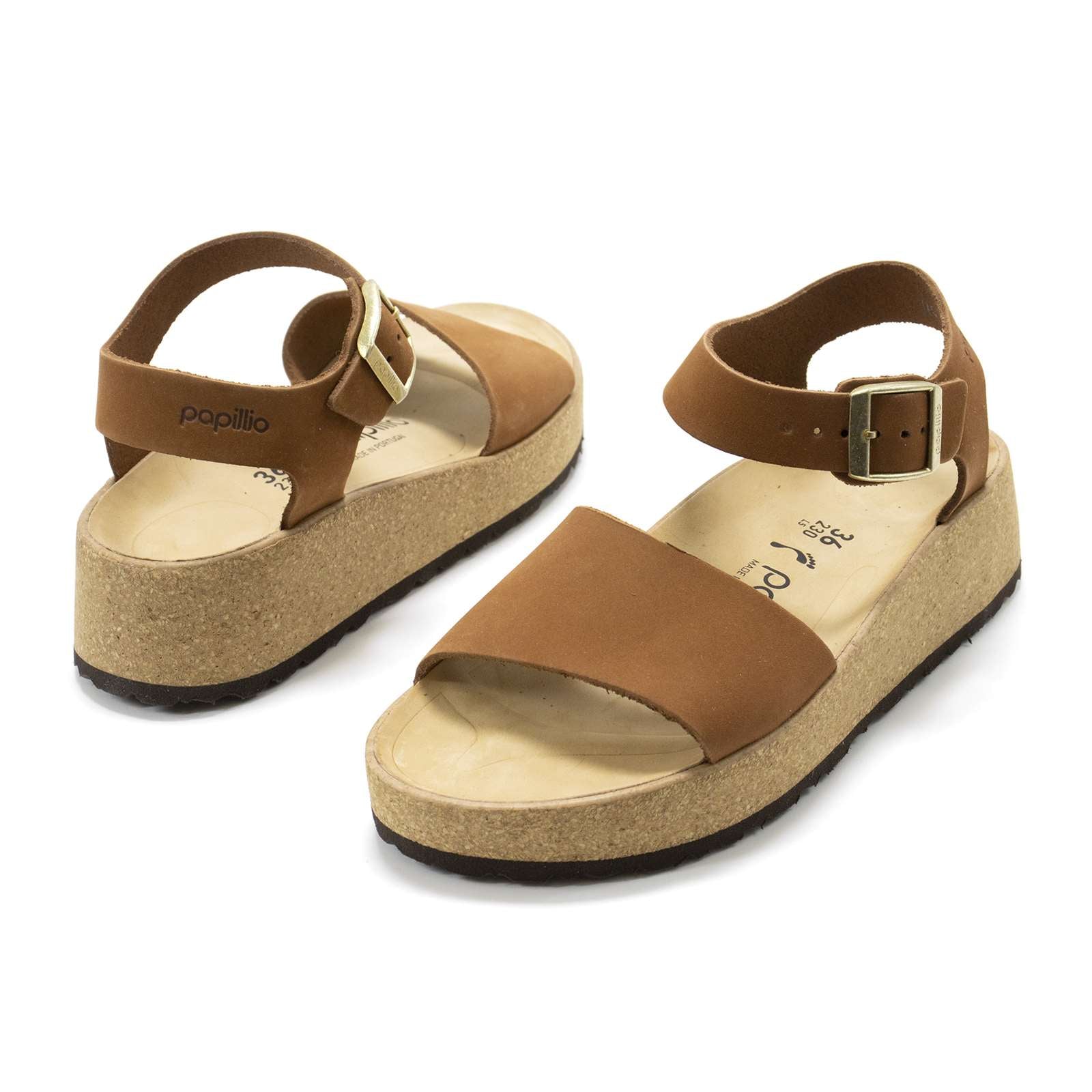 Birkenstock Women Glenda Wedge Ankle Strap Sandal