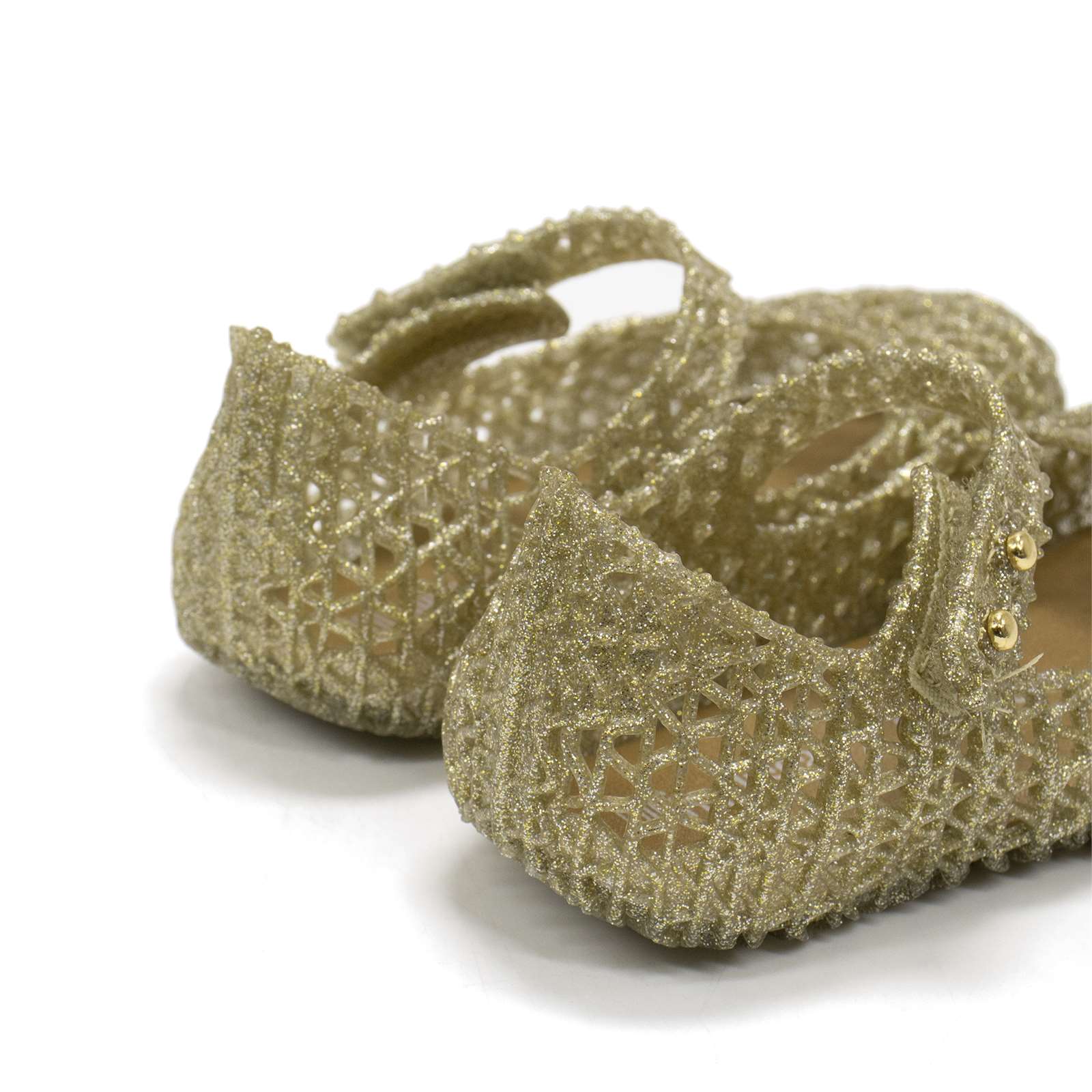 Mini Melissa Toddler Campana Papel Baby Flats