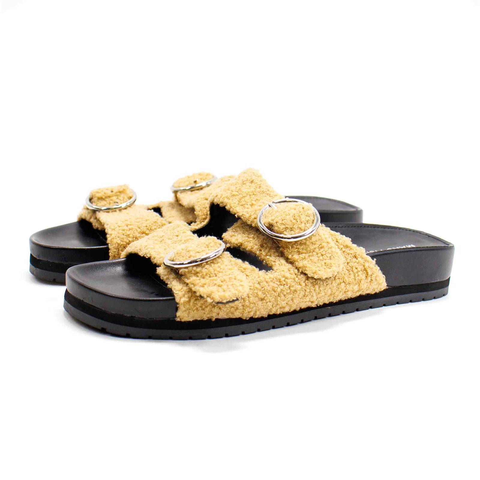 Marc Fisher Women Keena 2 Dual Srtap Slide Sandals