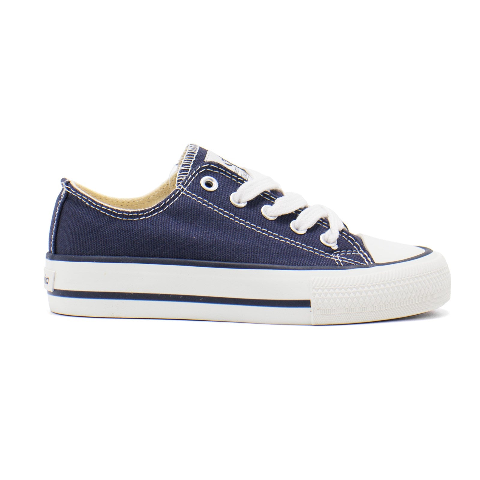 Victoria Boy Tribu Canvas Low Top Lace-Up Sneakers