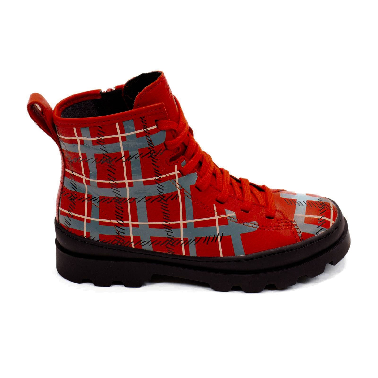 Camper Girl Brutus Leather Boot