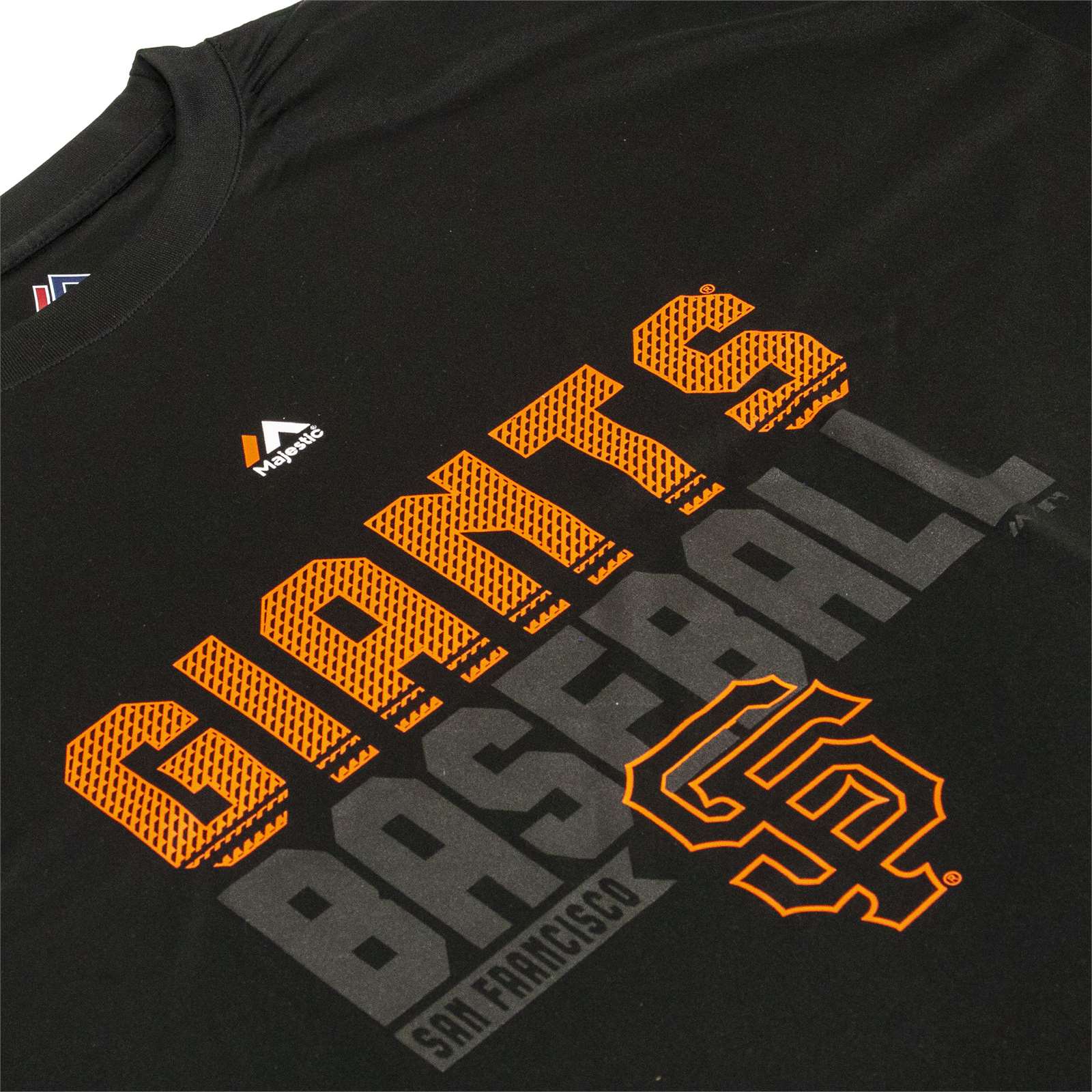 Majestic Men Mlb Sp17 Giants Performance Tee