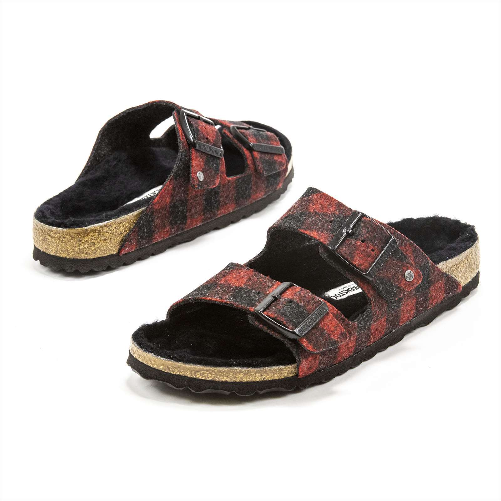 Birkenstock Men Arizona Rivet Wool Felt Sandals