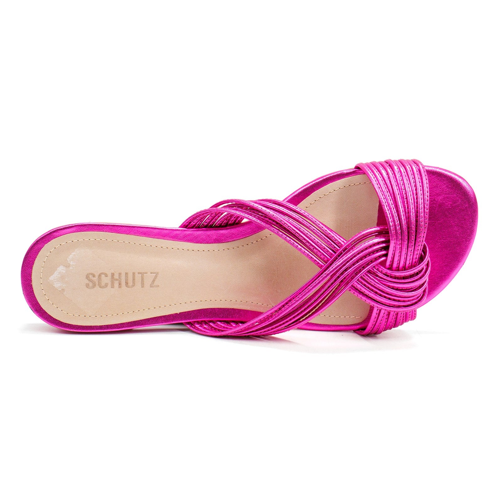 Schutz Women Strappy Flat Sandals