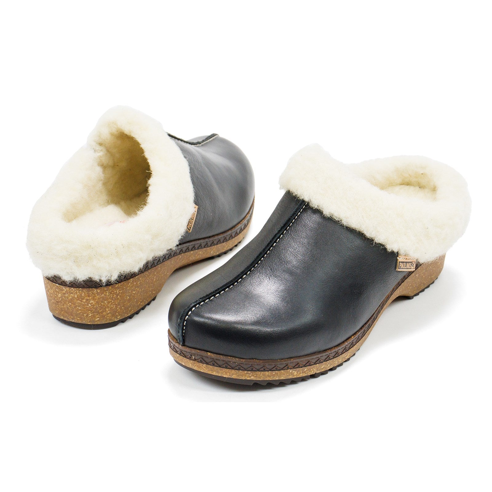 Pikolinos Women Granada W0w Shearling Clogs