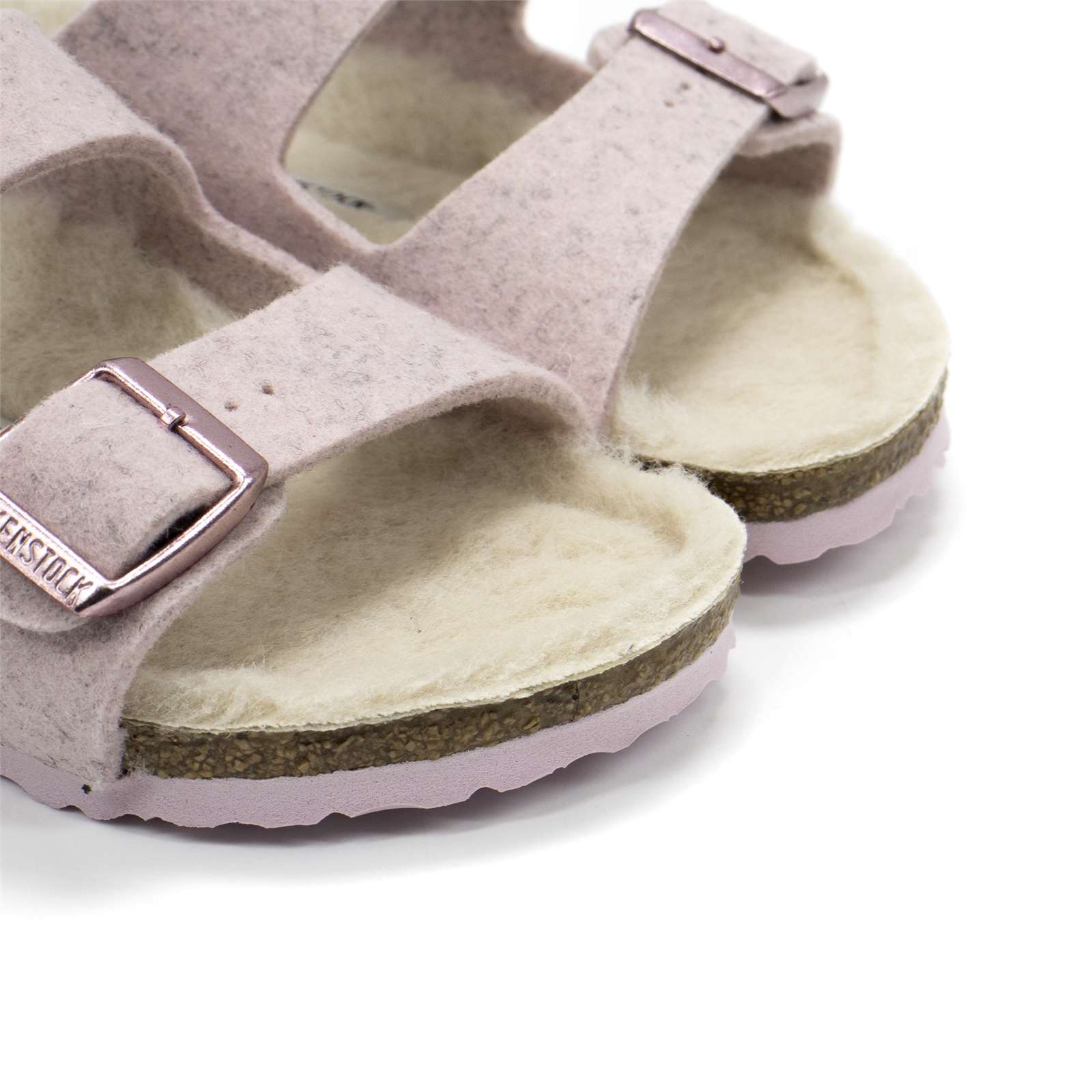 Birkenstock Girl Arizona Rivet Wool Felt Sandals