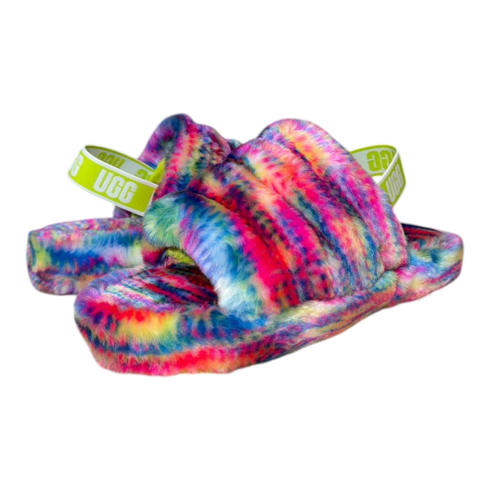 Ugg Girl Fluff Yeah Pixelate Slides