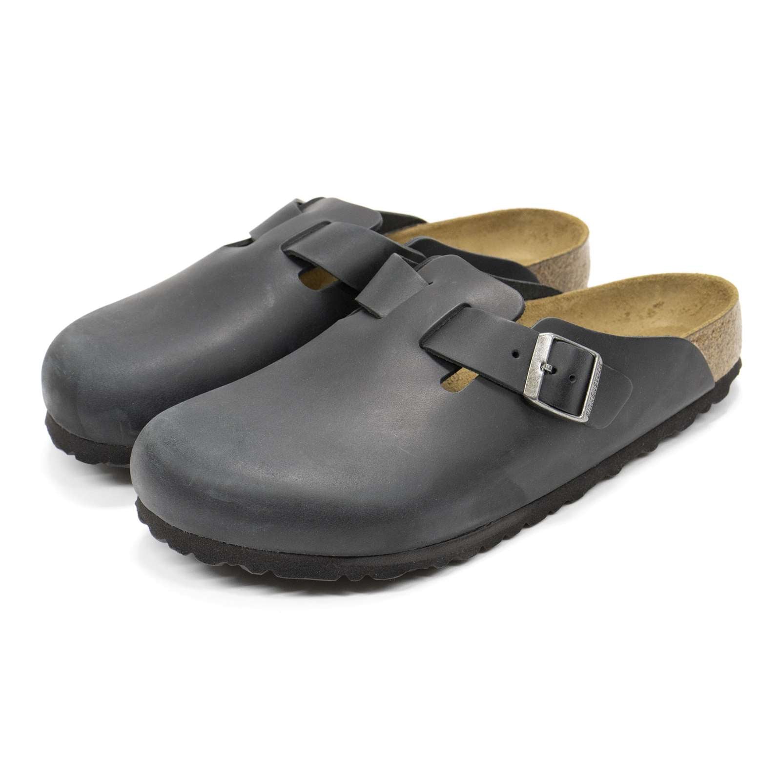 Birkenstock Men Boston Oiled Leather Clogs