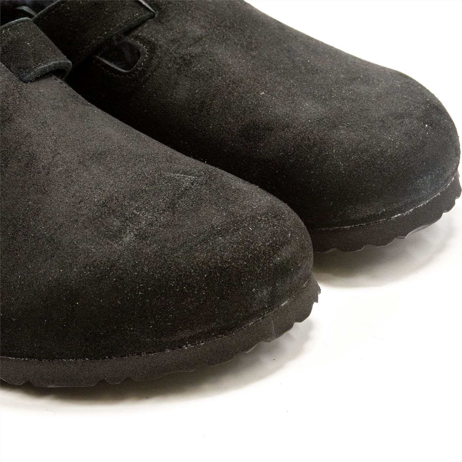 Birkenstock Men Boston Shearling Suede Clogs