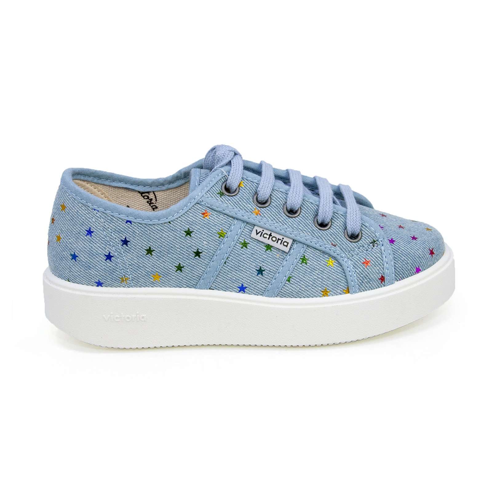 Victoria Girl Platform Canvas Sneaker