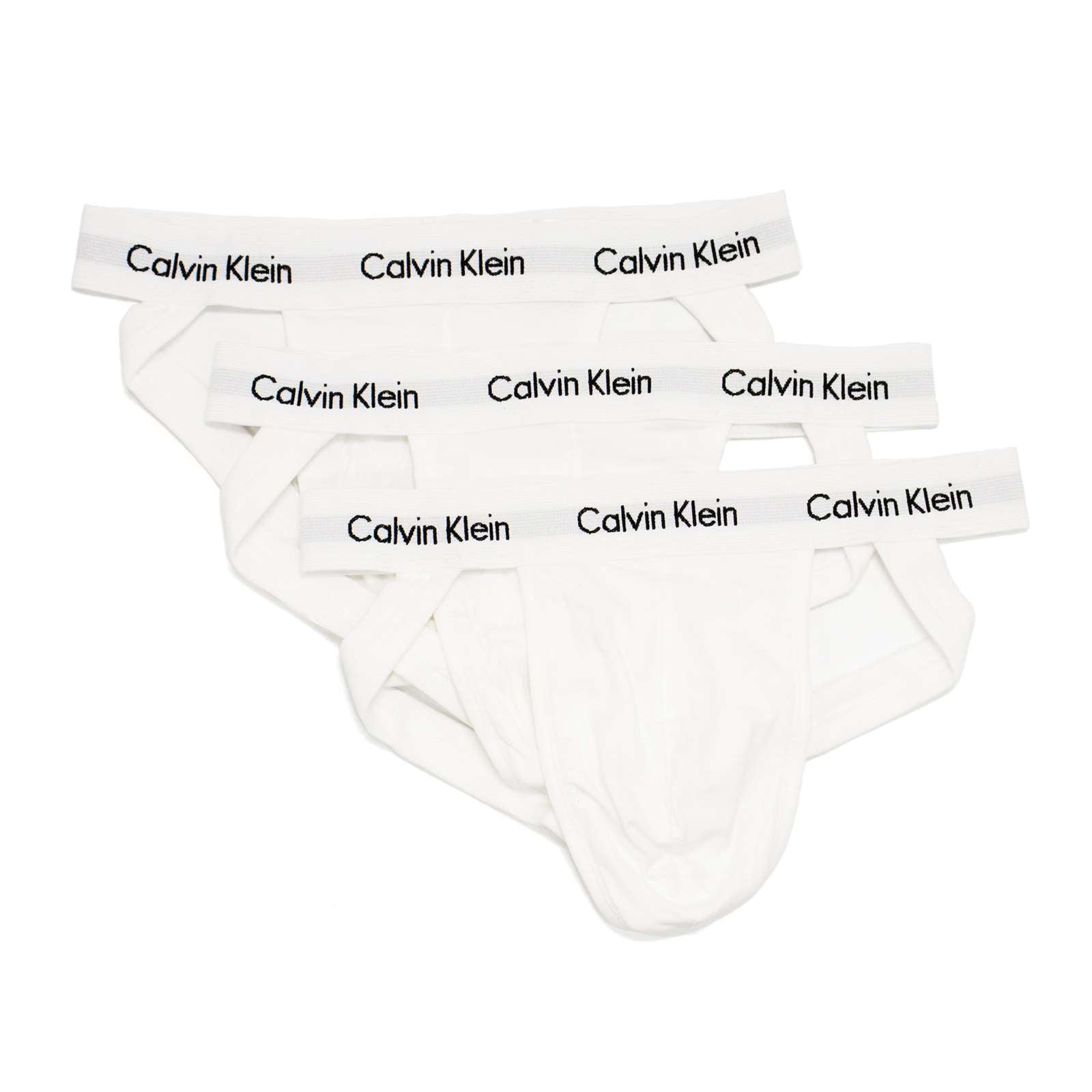 Calvin Klein Men Cotton Stretch 3-Pack Jock Strap Underwear