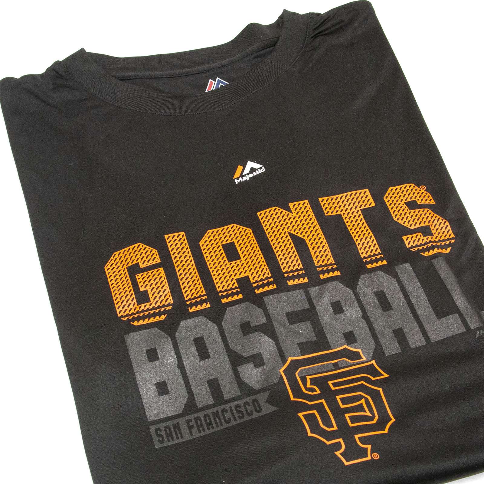 Majestic Men Mlb Sp17 Giants Performance Tee