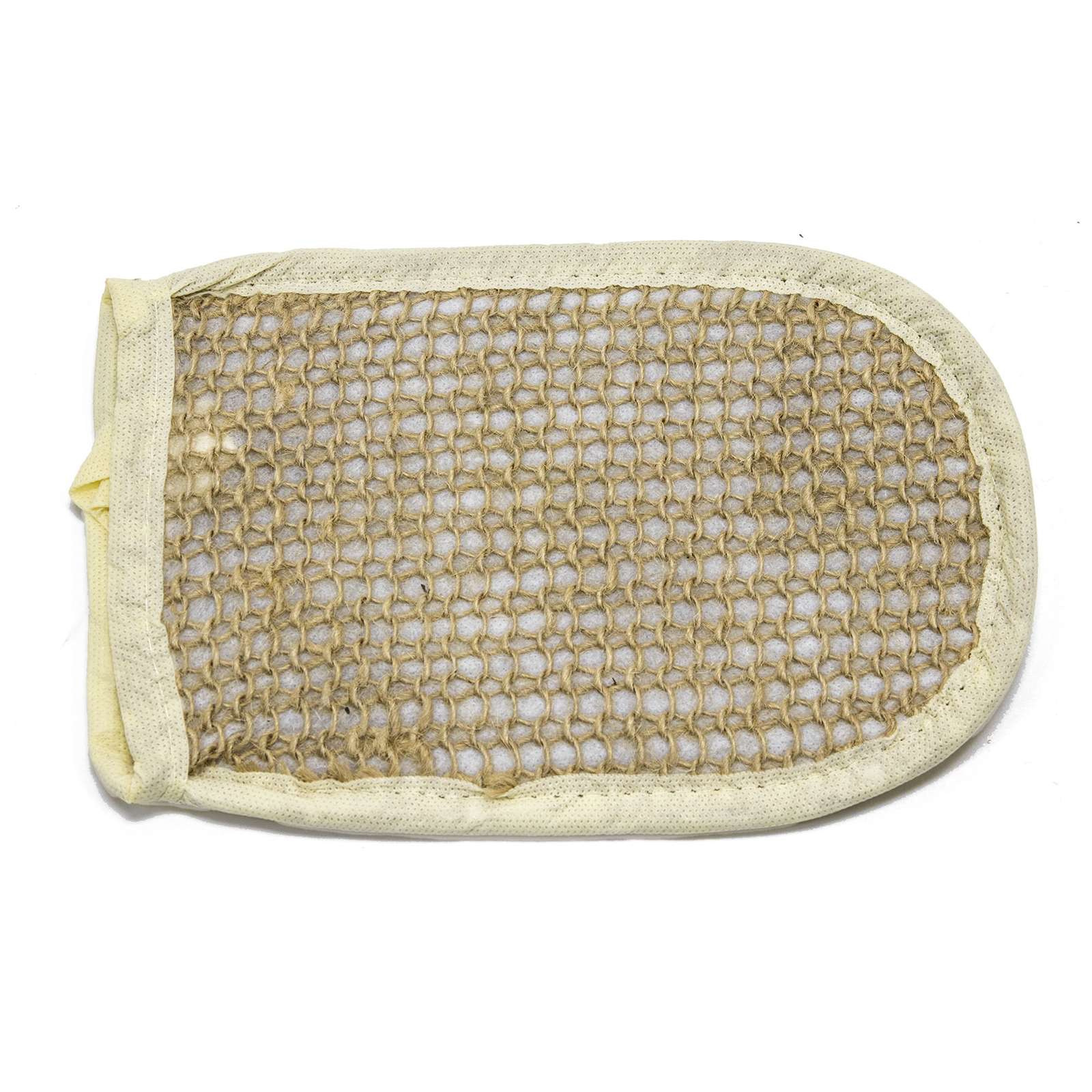 Fe Unisex Jute Weave Bath Mitten