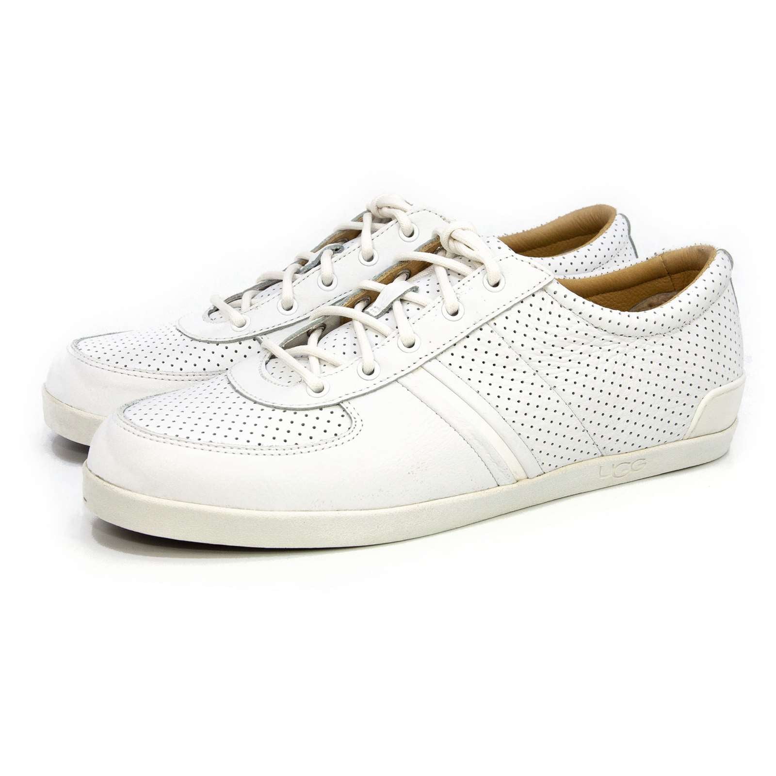 Ugg Men Brook-Lin Perforated Leather Sneaker