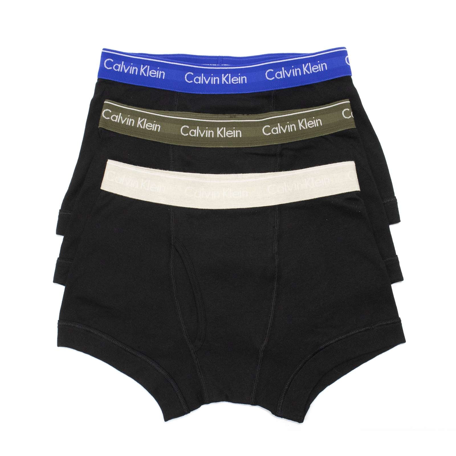 Calvin Klein Men Cotton Classic Fit 3-Pack Trunk