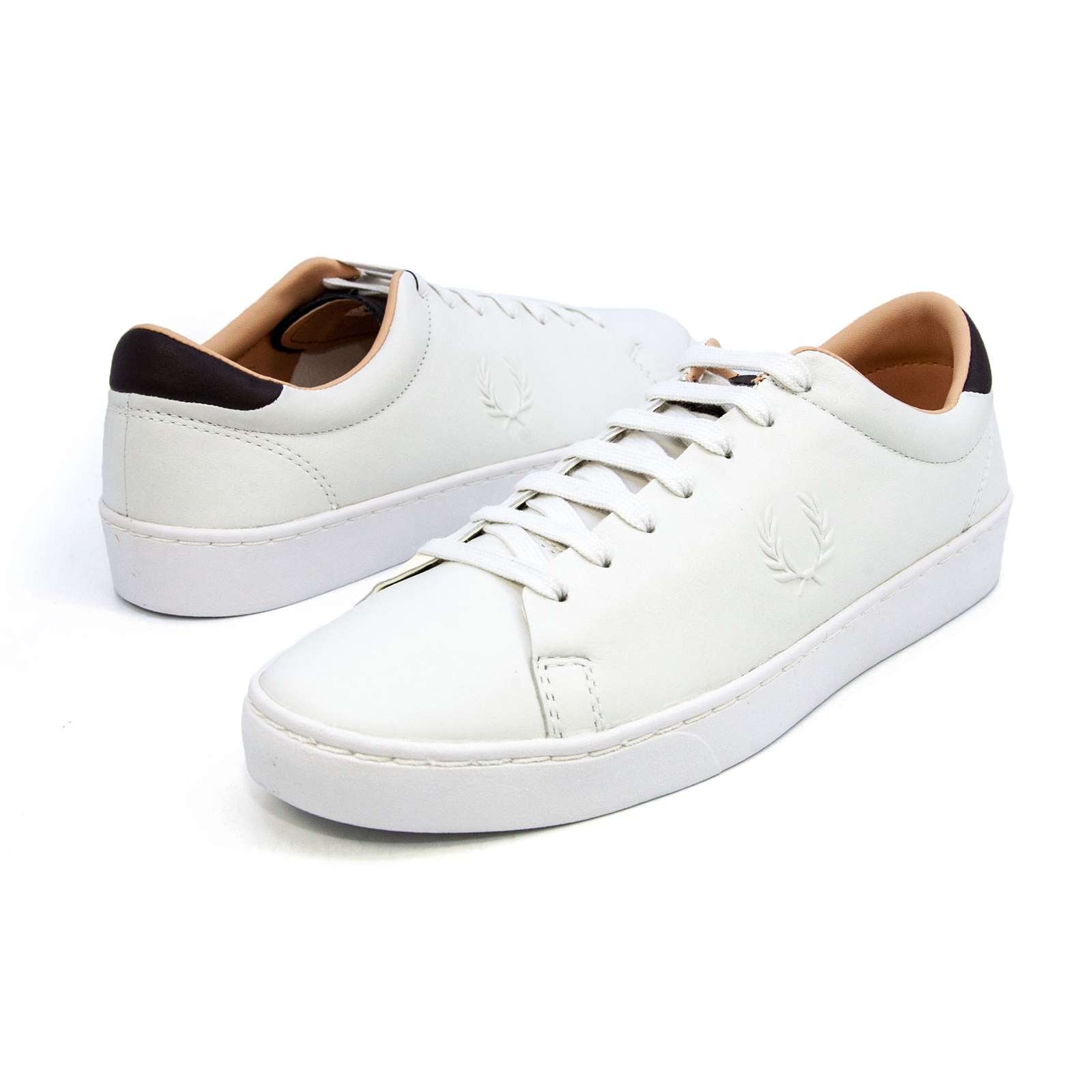 Fred Perry Men Spencer Leather Casual Sneaker