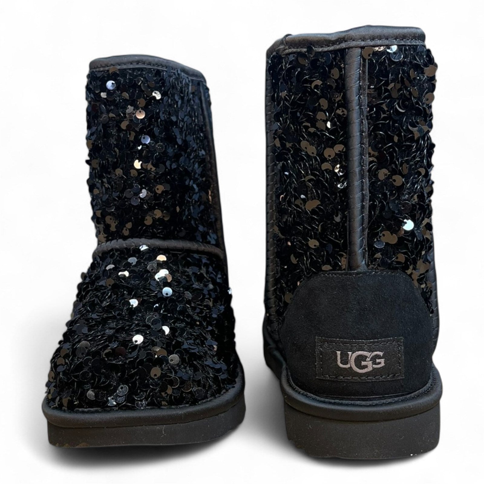 Ugg Girl Classic Short Chunky Sequin Fashion Boot