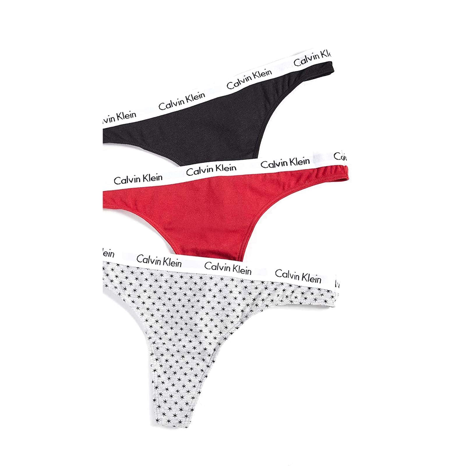 Calvin Klein Women Carousel 3 Pack Thong