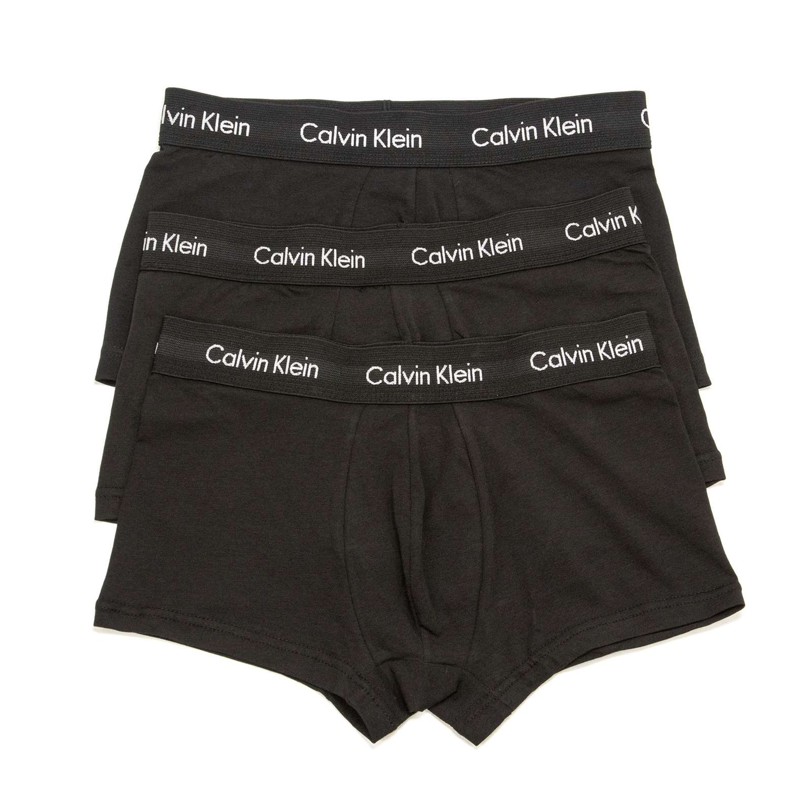 Calvin Klein Men Cotton Stretch Low Rise 3-Pack Trunk Set