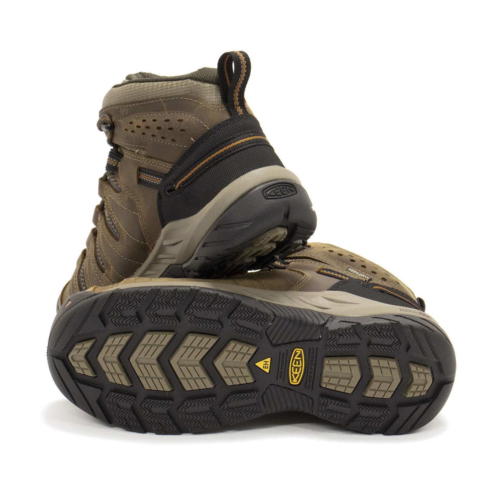 Keen Men Flint 2 Mid Height Soft Toe Waterproof Non-Slip Work Boots