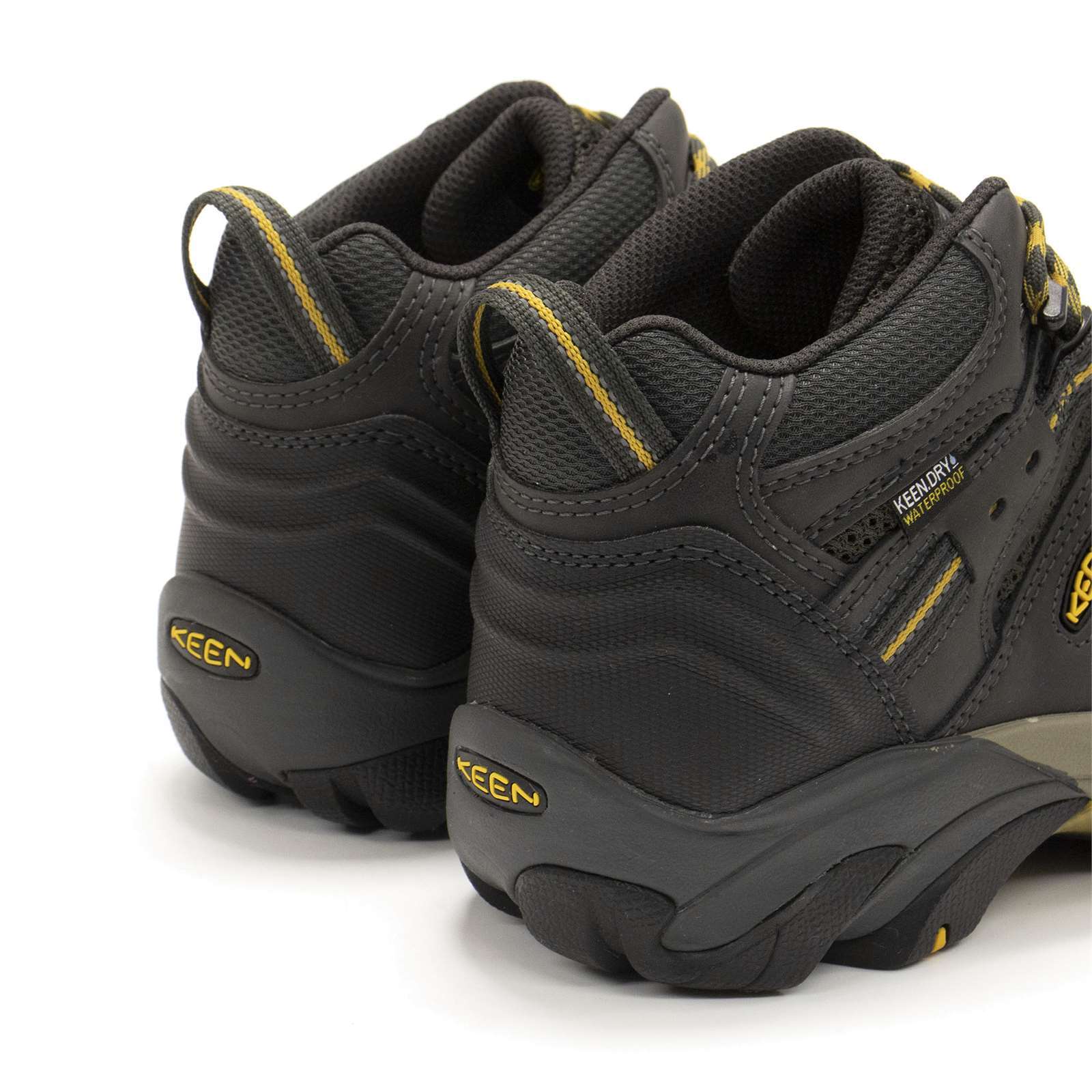 Keen Men Lansing Mid Waterproof Steel Toe Work Shoes