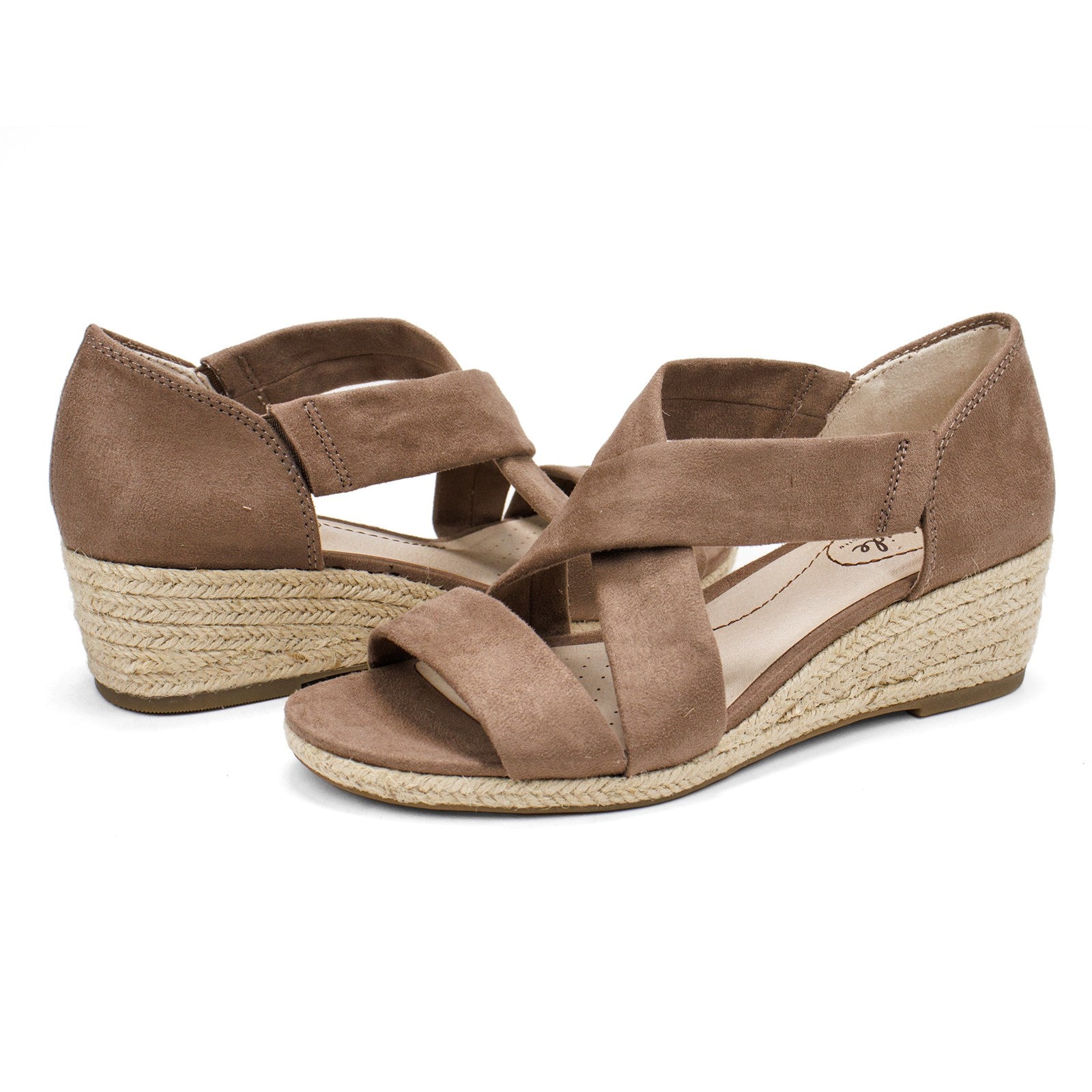 Lifestride Women Siesta Espadrille Wedge Sandal