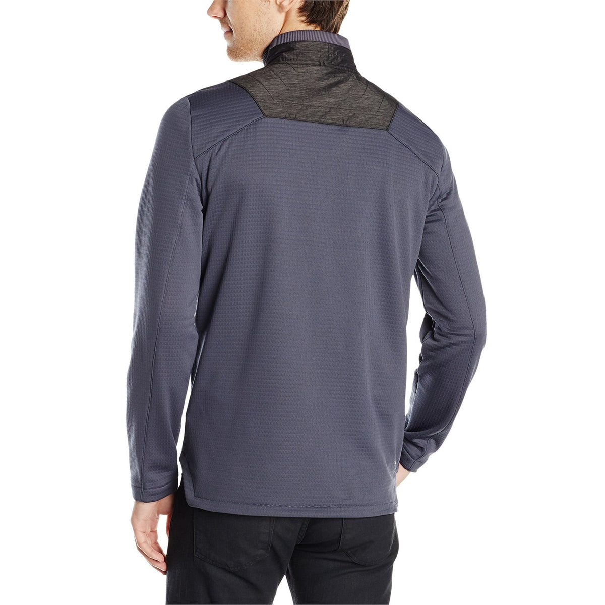 Calvin Klein Men Quilted Quarter Zip Sweatshirt