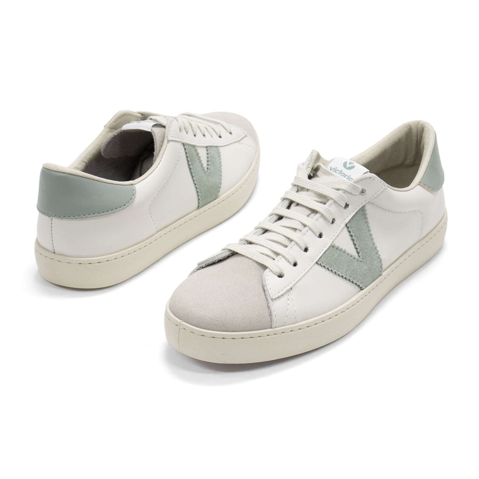 Victoria Women Berlin Casual Low Top Leather Sneakers