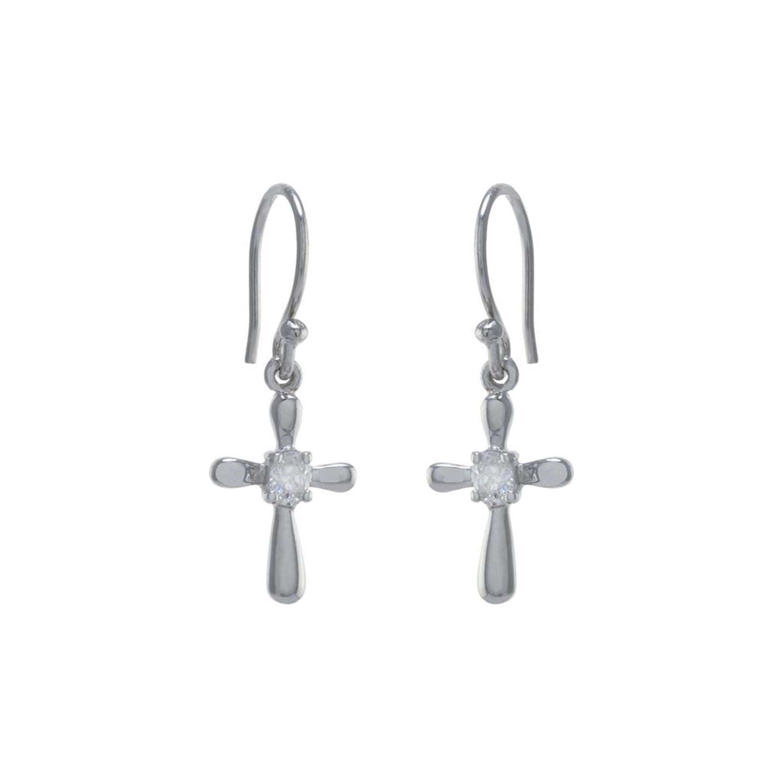 Athra Women Cross Earring