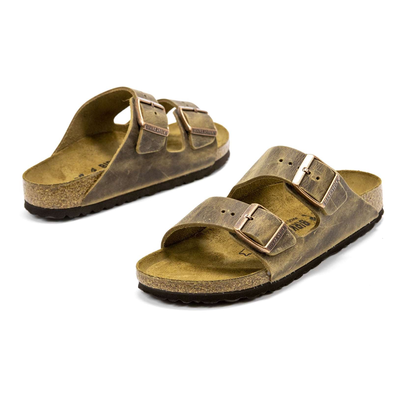 Birkenstock Women Arizona Oiled Leather Sandals