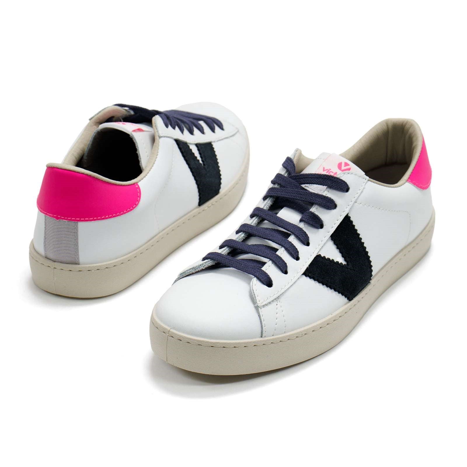 Victoria Women Berlin Casual Low Top Leather Sneakers