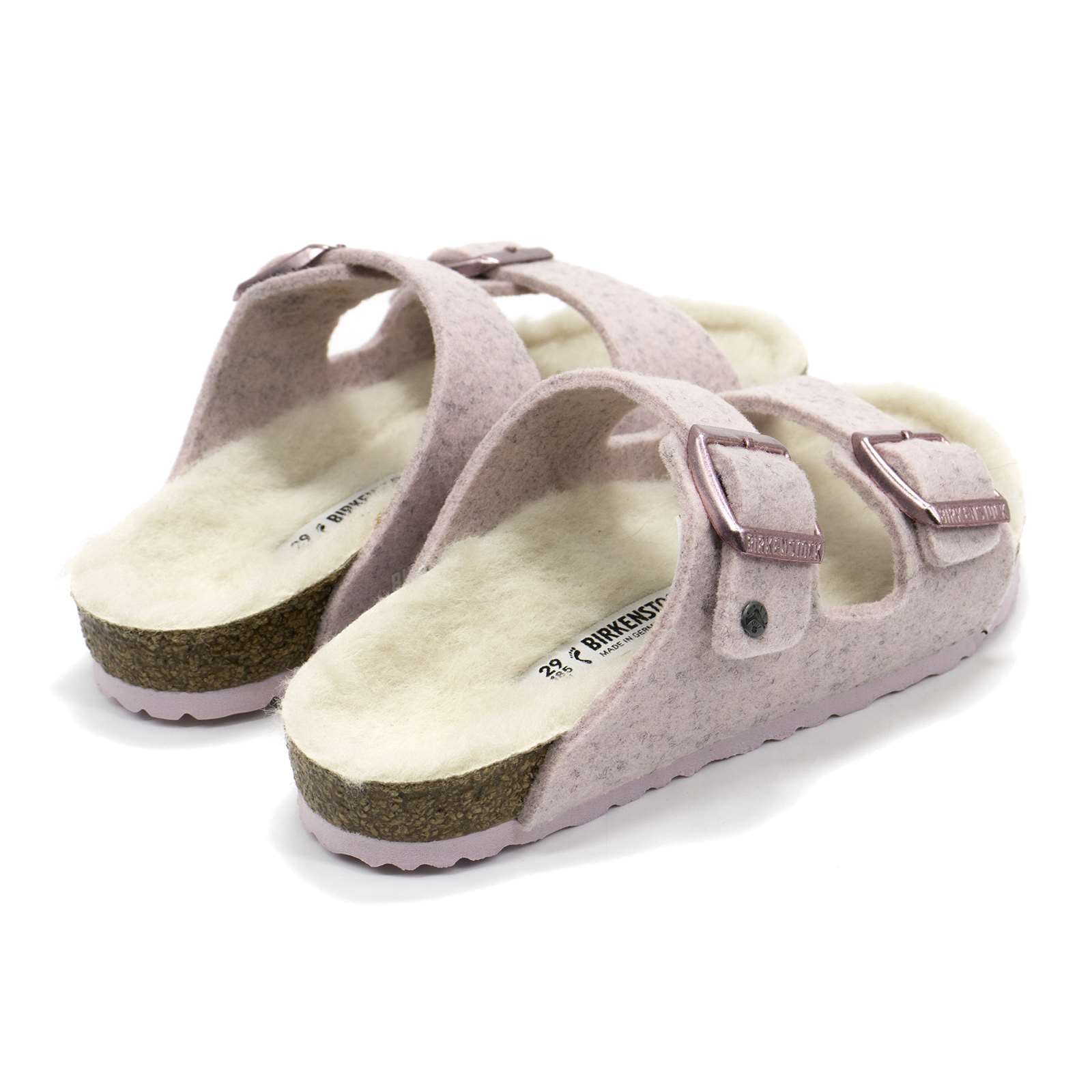 Birkenstock Girl Arizona Rivet Wool Felt Sandals