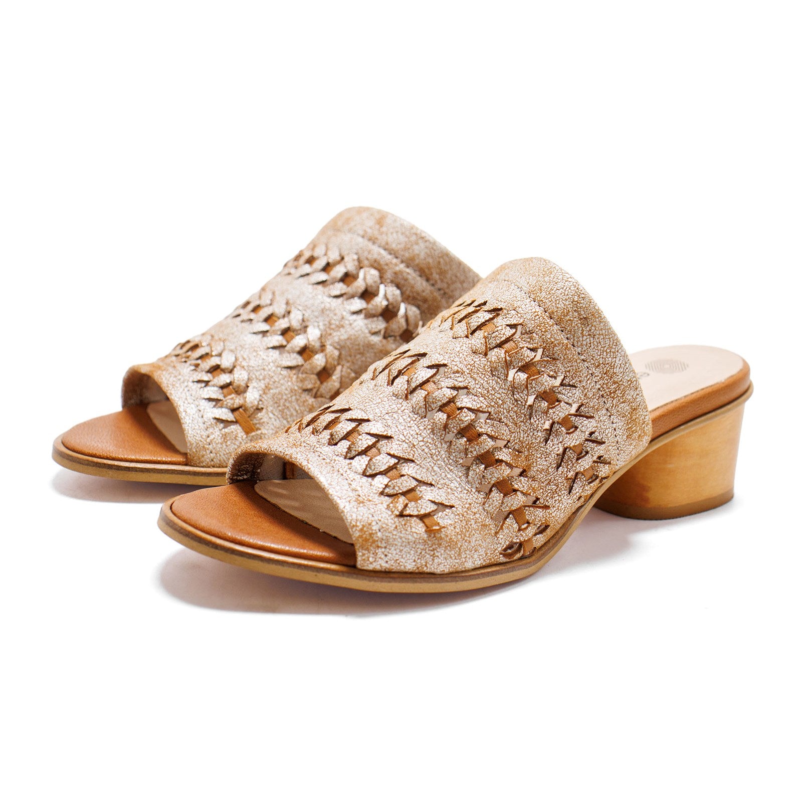 Eric Michael Women Lisbon Woven Braided Sandal