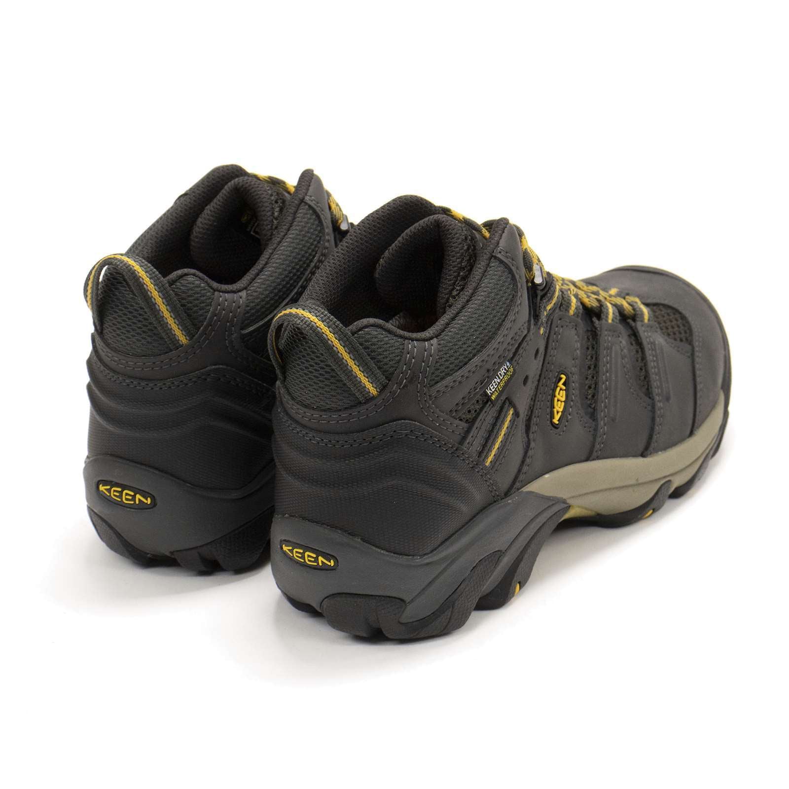 Keen Men Lansing Mid Waterproof Steel Toe Work Shoes