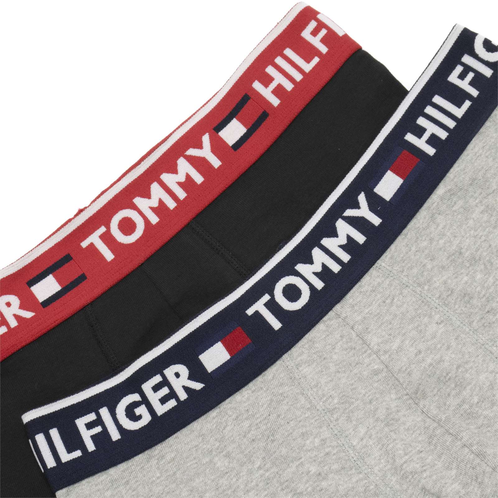 Tommy Hilfiger Men 2 Pack Bold Cotton Low Rise Boxer Briefs