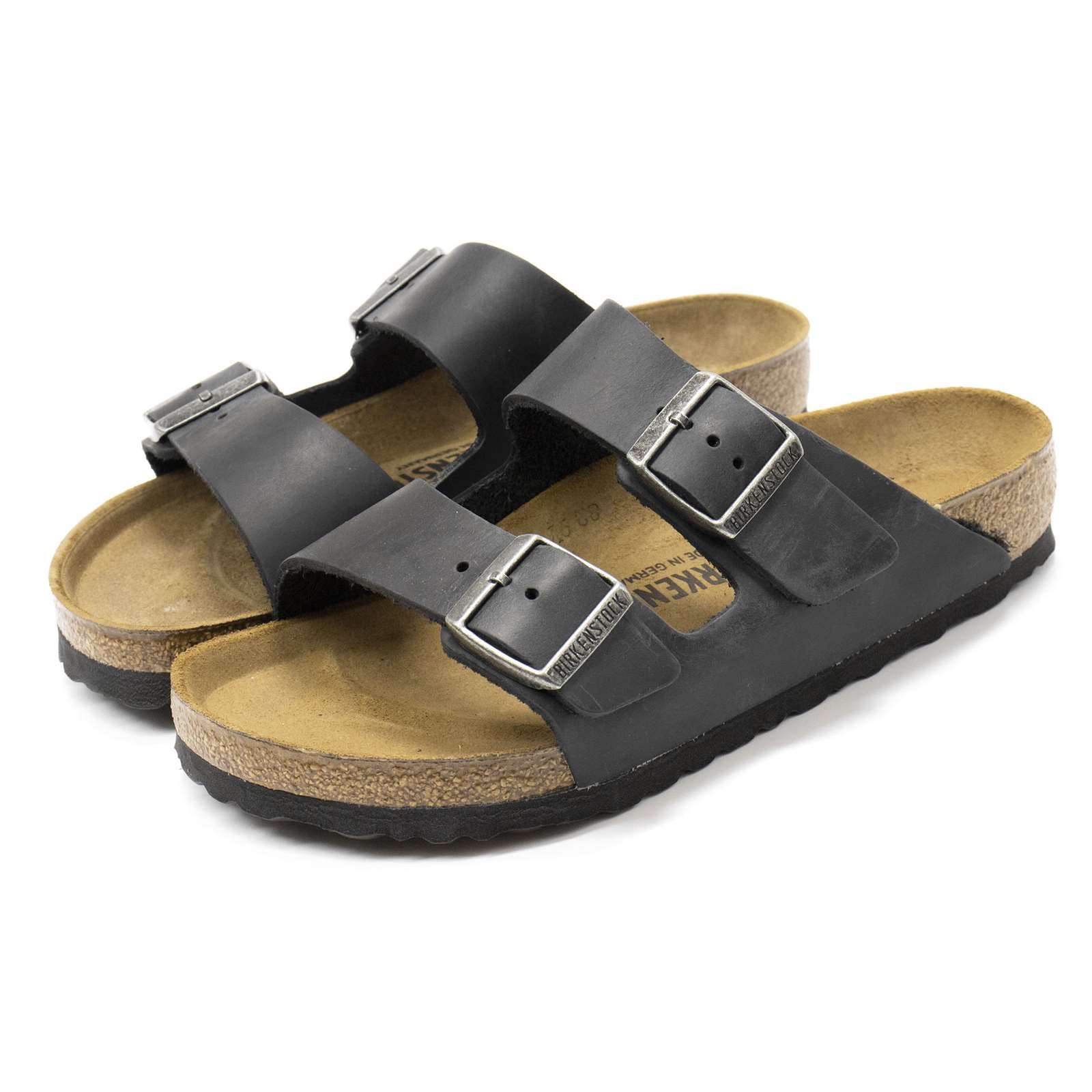 Birkenstock Men Arizona Oiled Leather Sandals