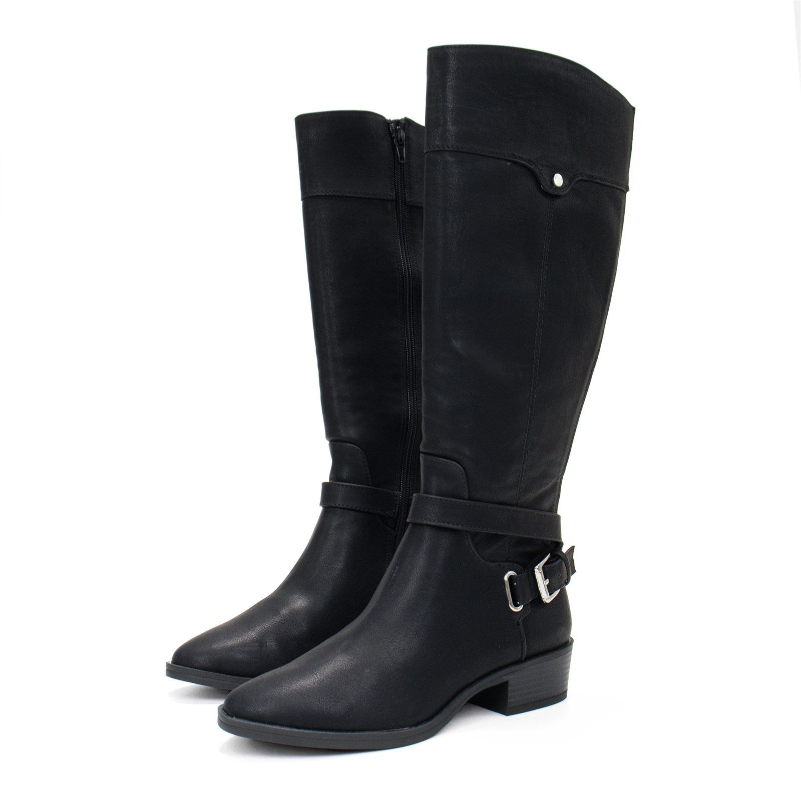 Style&Co Women Bennon Block Heel Knee High Boots