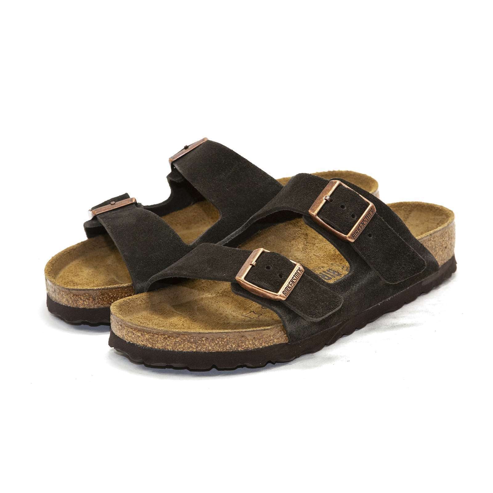 Birkenstock Men Arizona Suede Sandals