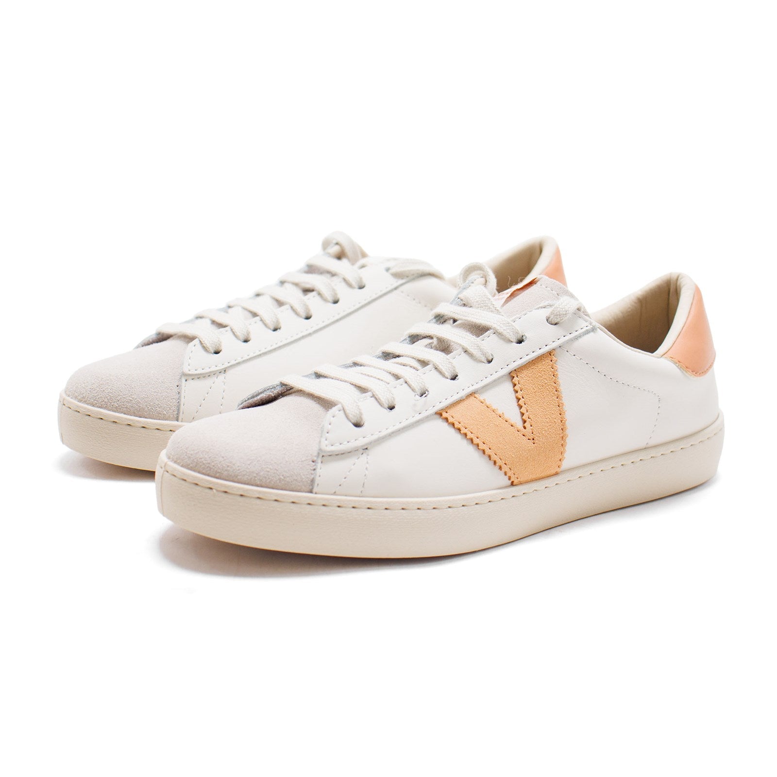 Victoria Women Berlin Casual Low Top Leather Sneakers