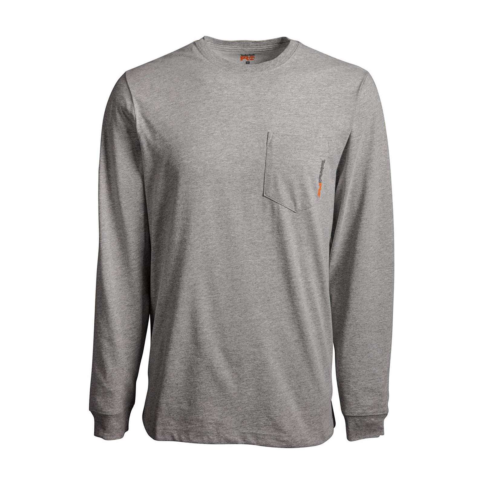 Timberland Pro Men B&T Base Plate Blended Long Sleeve T-Shirt