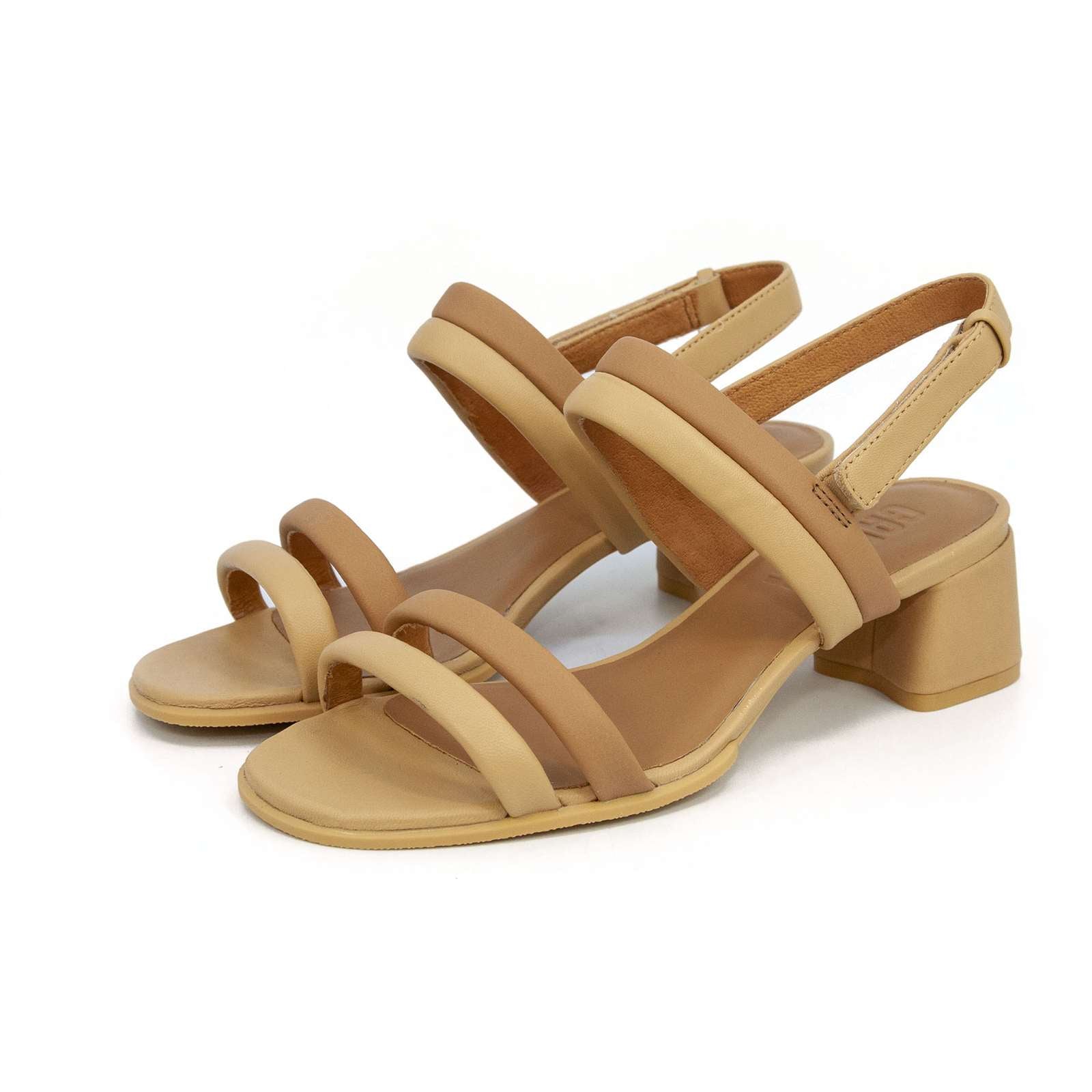 Camper Women Katie Ankle Strap Heel Sandals