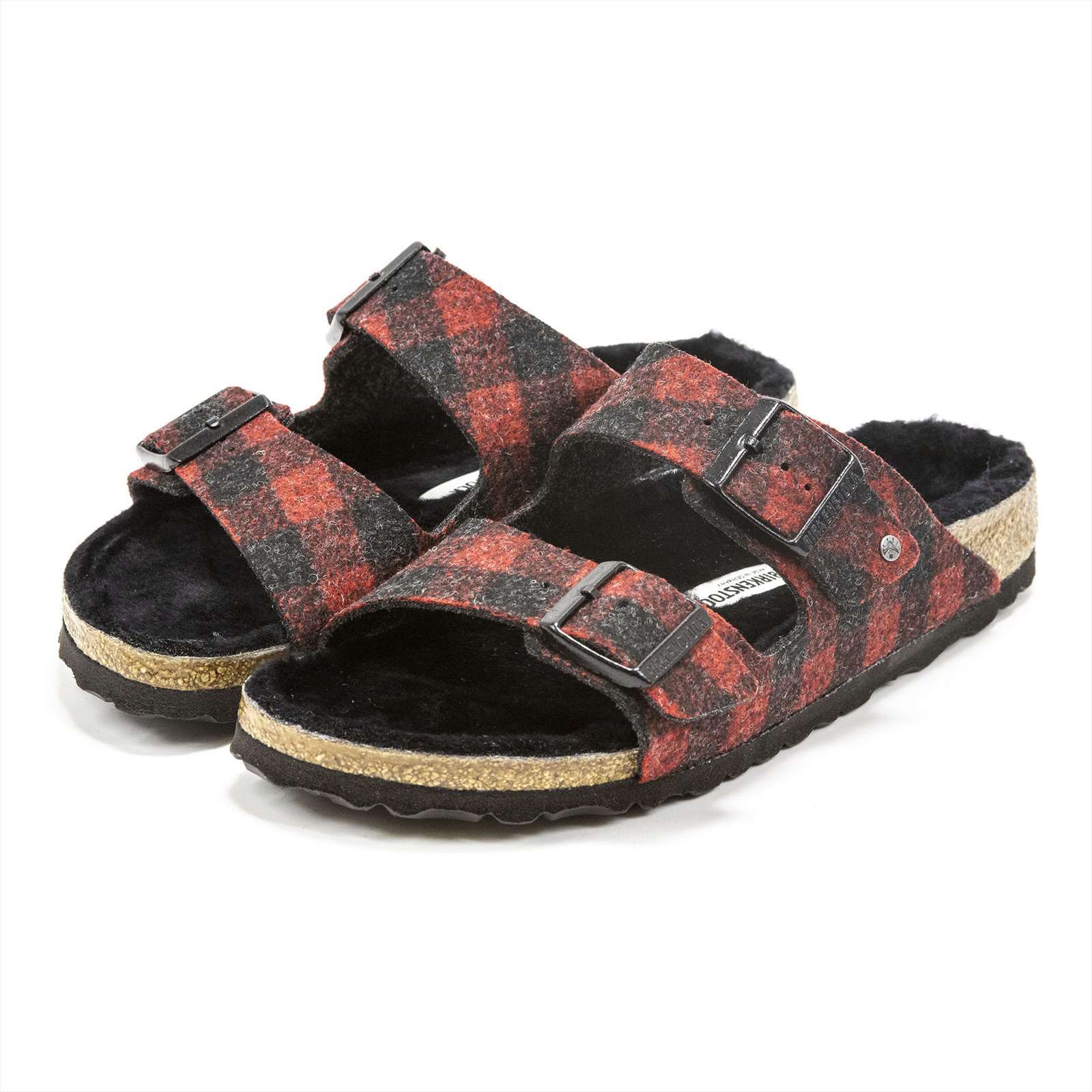 Birkenstock Men Arizona Rivet Wool Felt Sandals