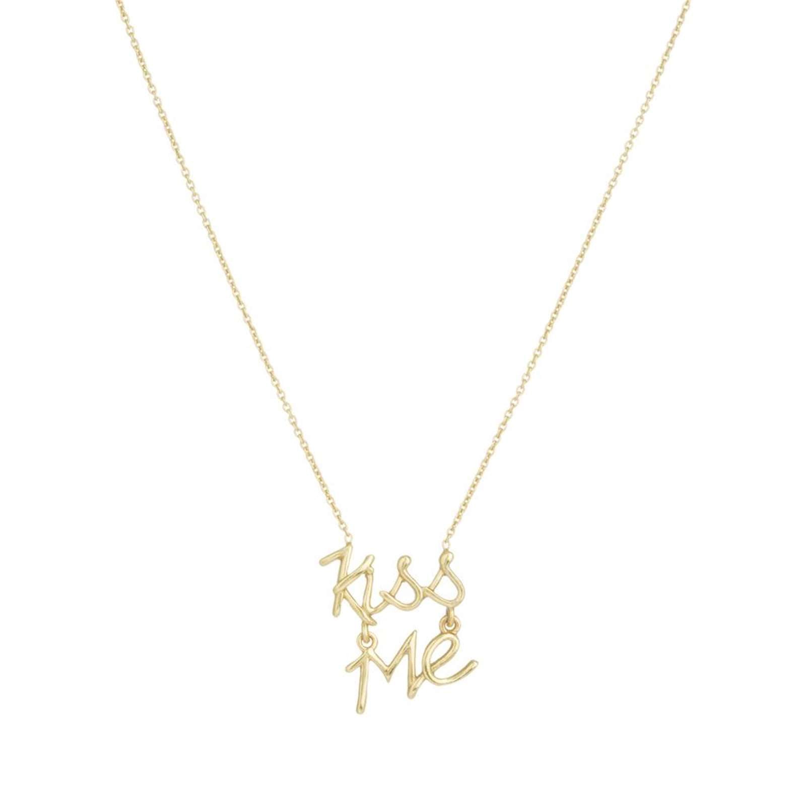 Athra Women Kiss Me Necklace With Extension