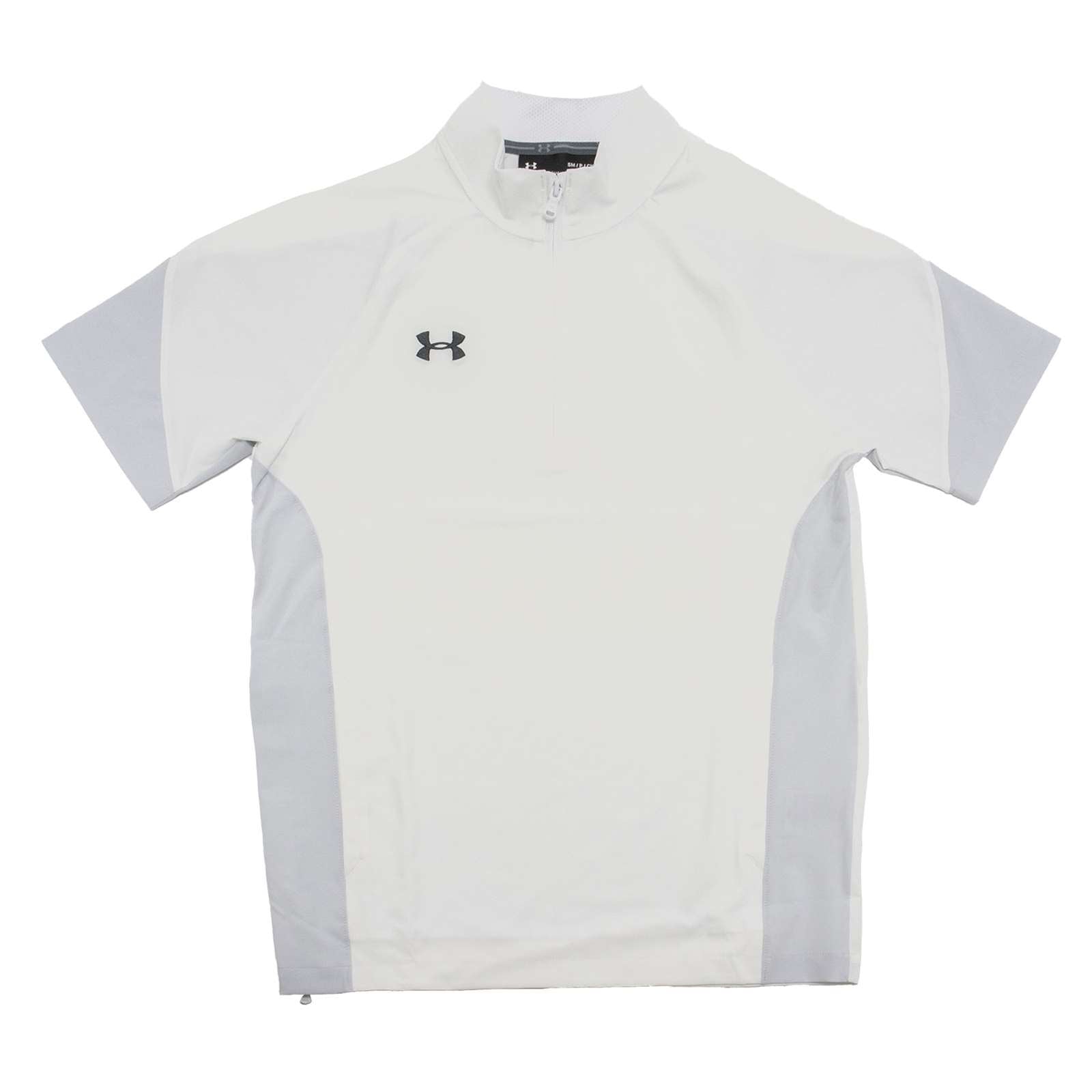 Under Armour Men Squad Coach's Short Sleeve Quarter Zip Shirt