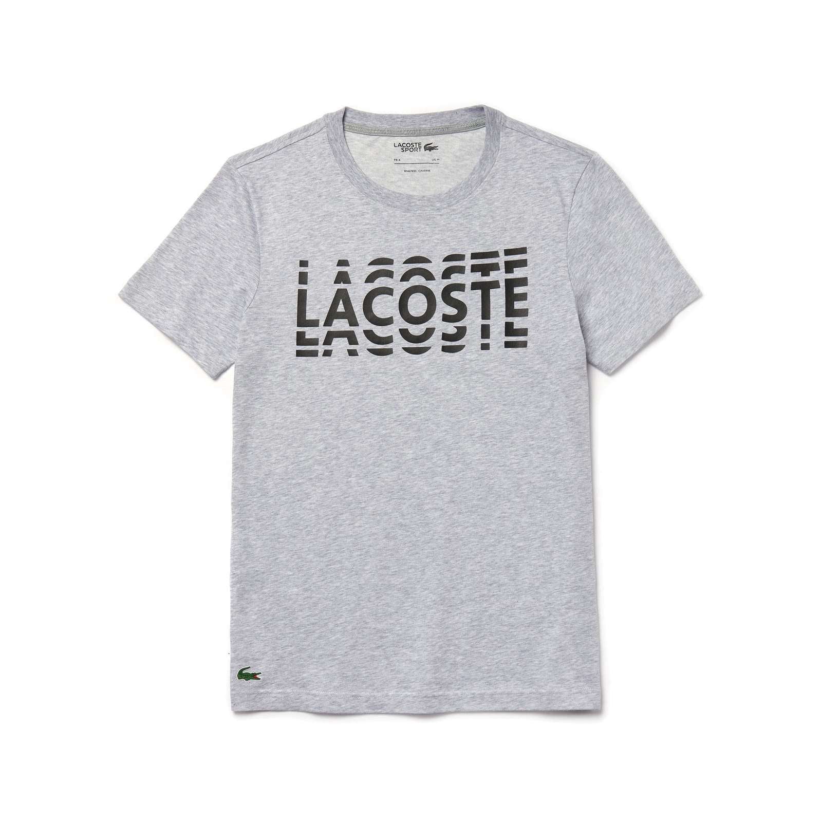 Lacoste Men Short Sleeve Graphic Cotton Tee