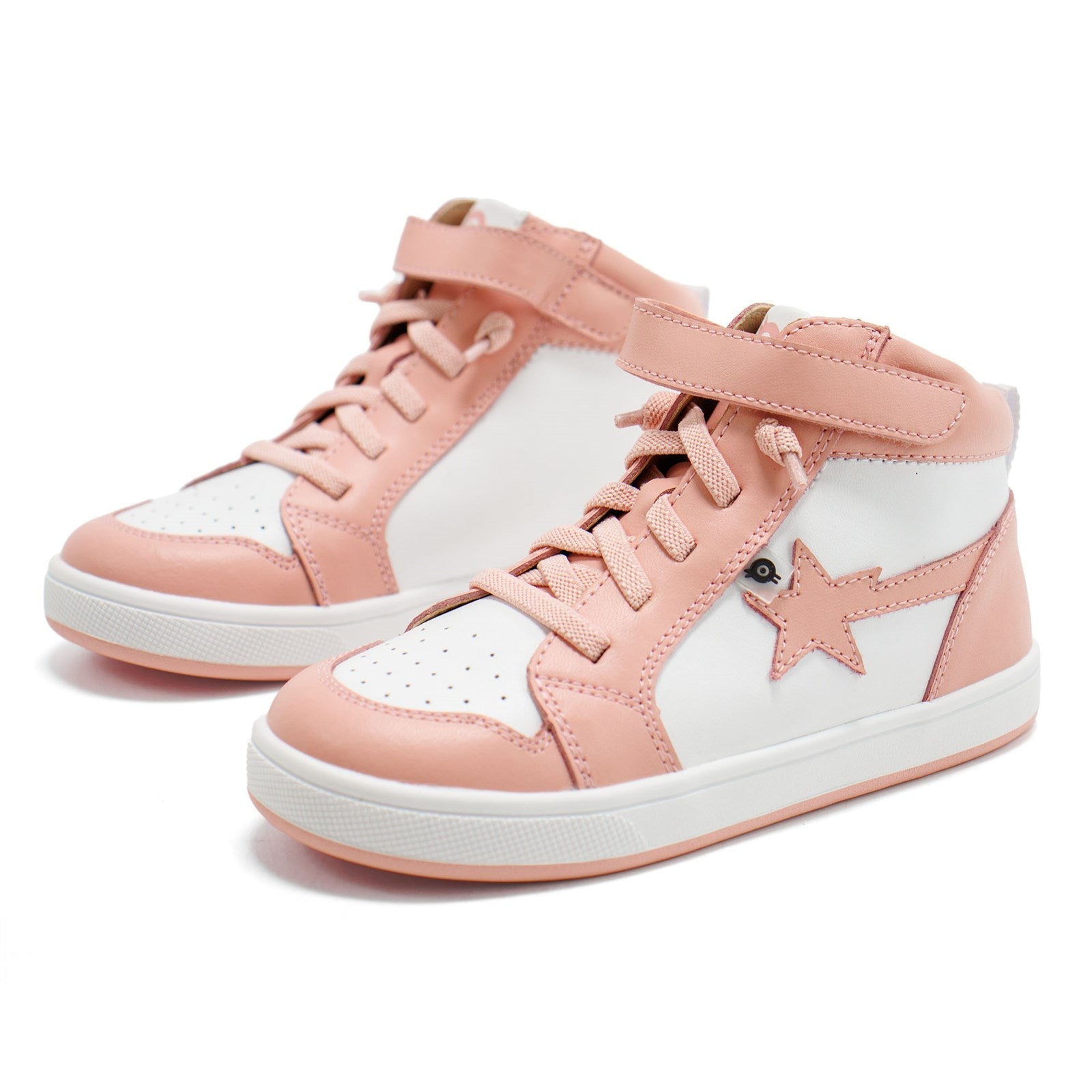 Old Soles Girl Team Star High Top Lace-Up Sneakers