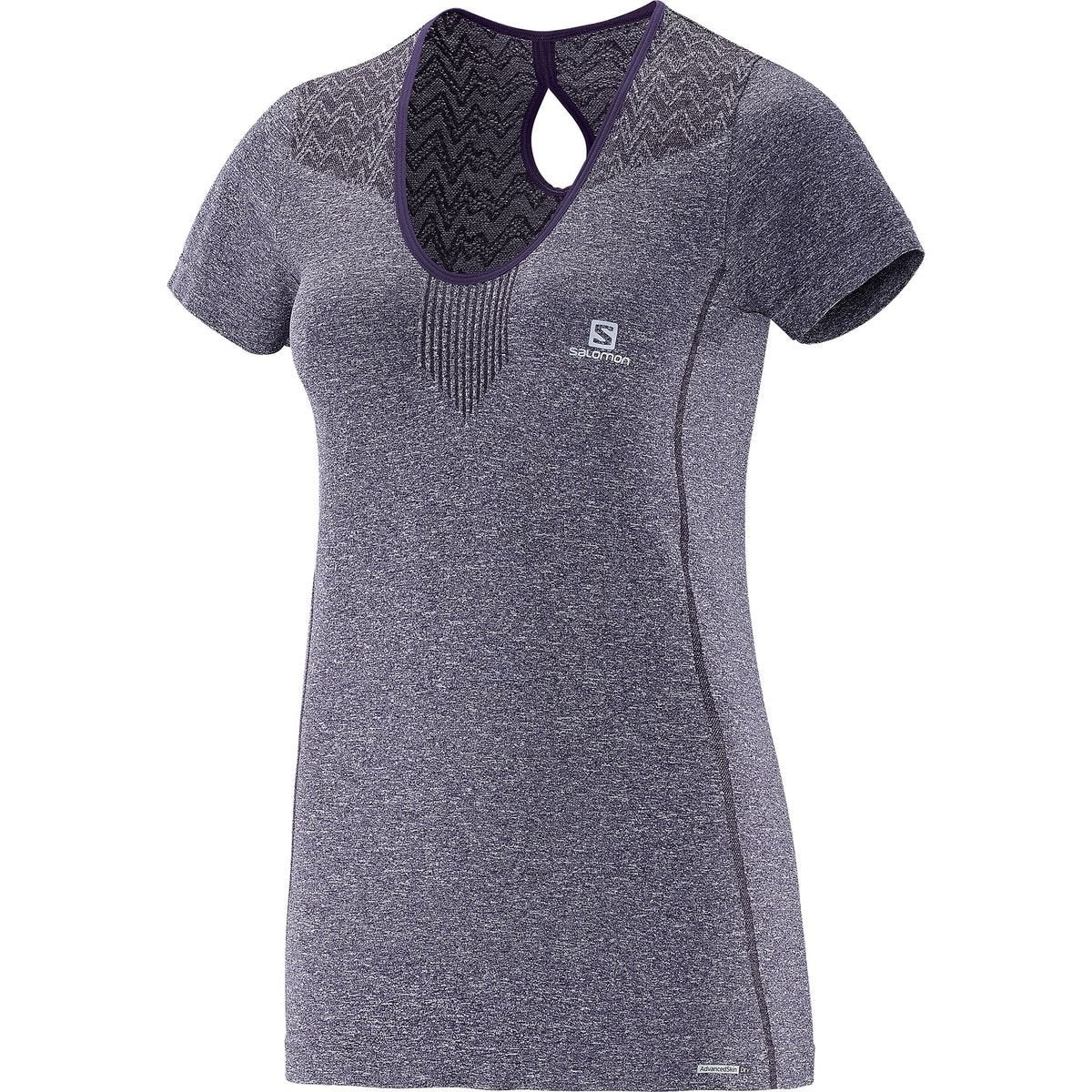 Salomon Women Elevate Ss Seamless Tee