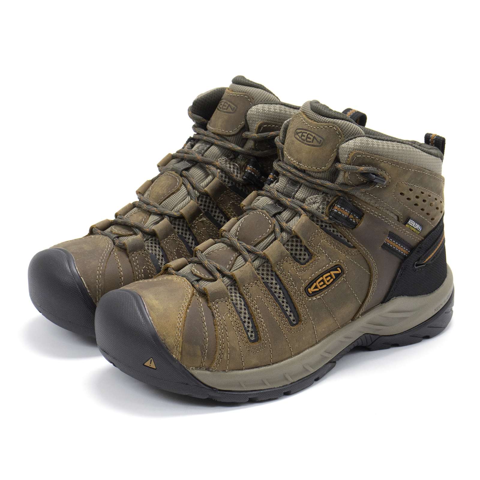 Keen Men Flint 2 Mid Height Soft Toe Waterproof Non-Slip Work Boots