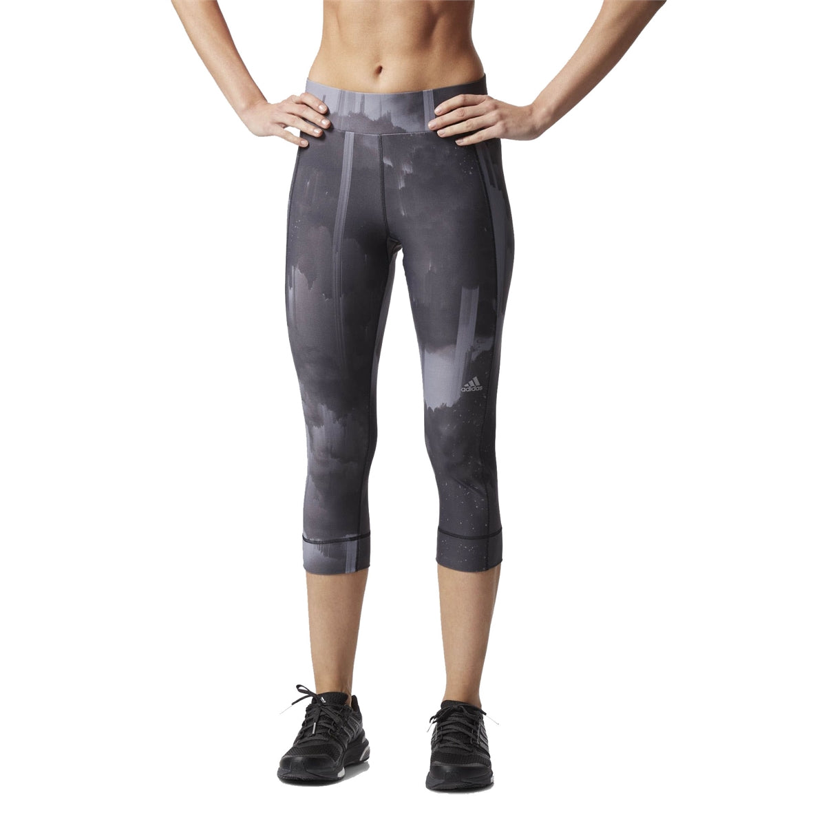 Adidas Women Running Response Printed 3/4 Tights