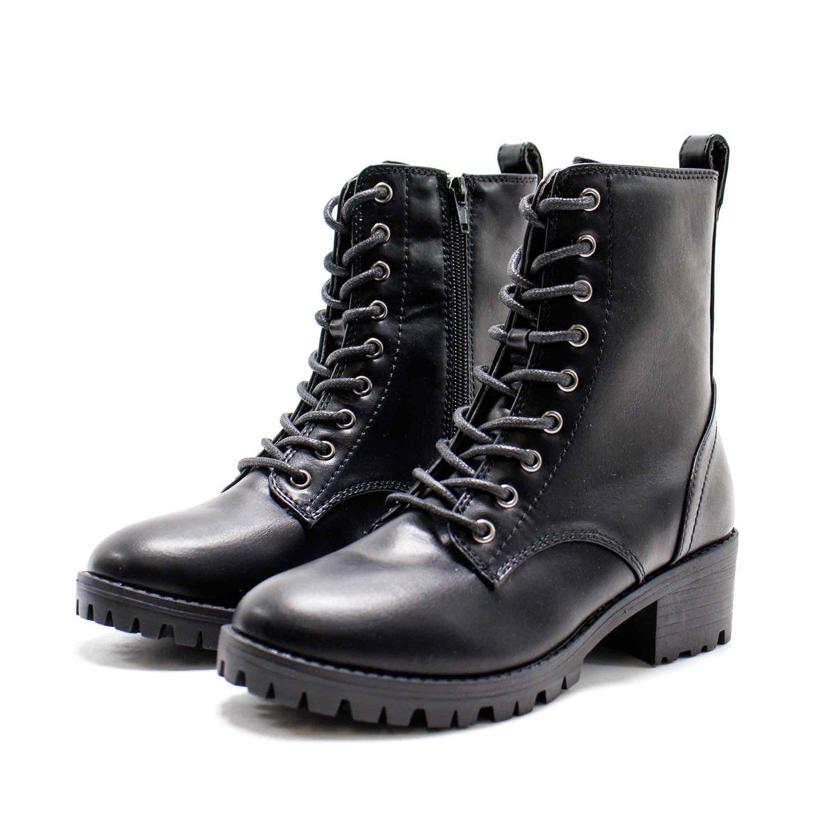 Lifestride Women Kunis Lace Up Combat Boots